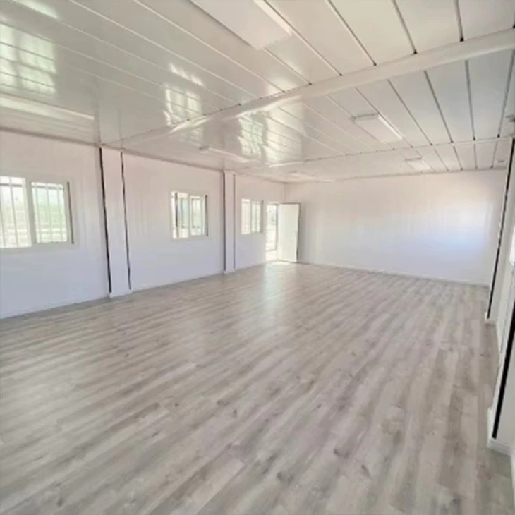 Living indoors in a container Living indoors in a container