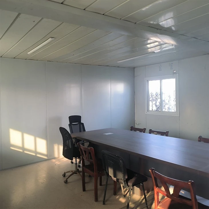 Prefabricated container office interior Prefabricated container office interior