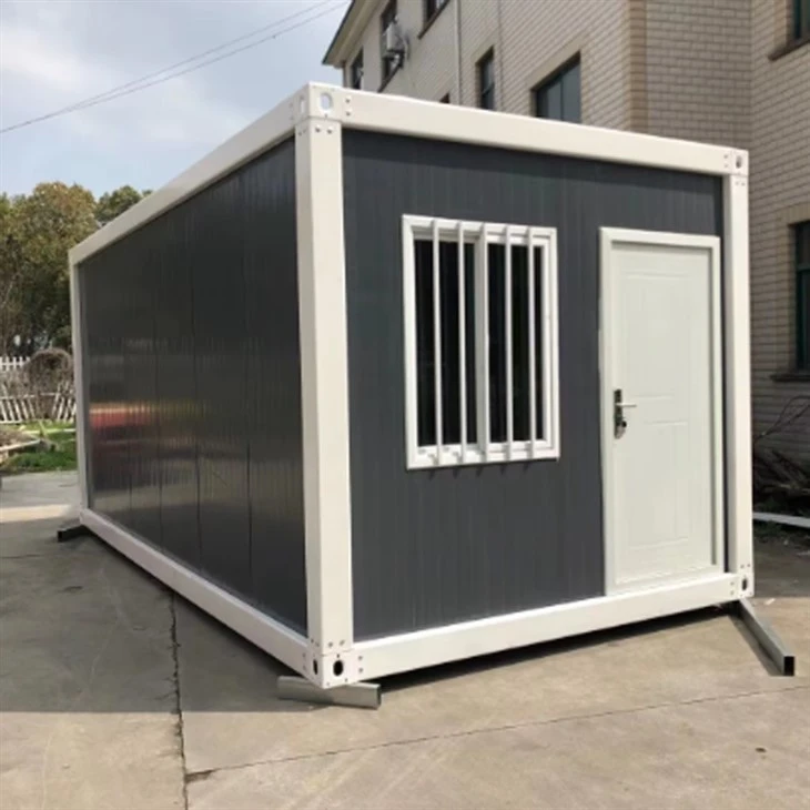 Grey spliced steel structure module Grey spliced steel structure module